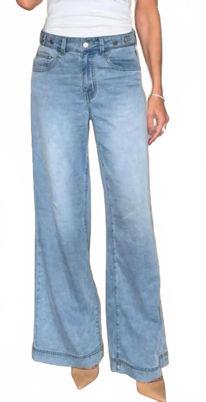 NEW BEVY FLOG women's jodi tencel jeans in denim